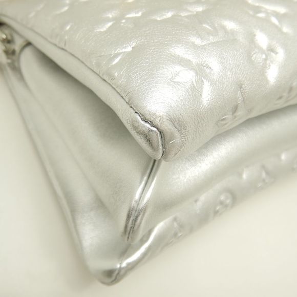 Louis Vuitton Coussin PM Lambskin Leather Shoulder Bag Silver - Picture 7 of 8